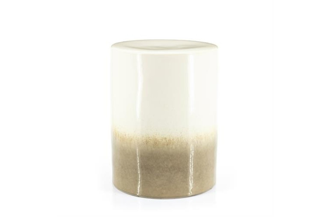Bijzettafel Dainty - crème/taupe