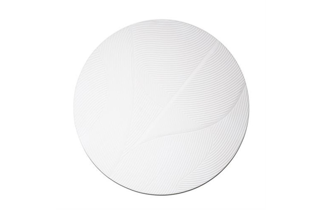 Wanddecoratie Tazi large round - white