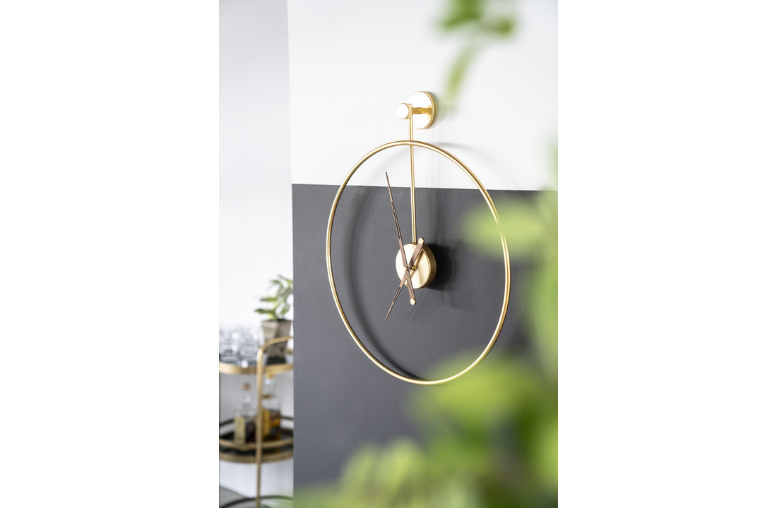 Klok Sundial large Ø70 - gold