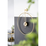 Klok Sundial large Ø70 - gold
