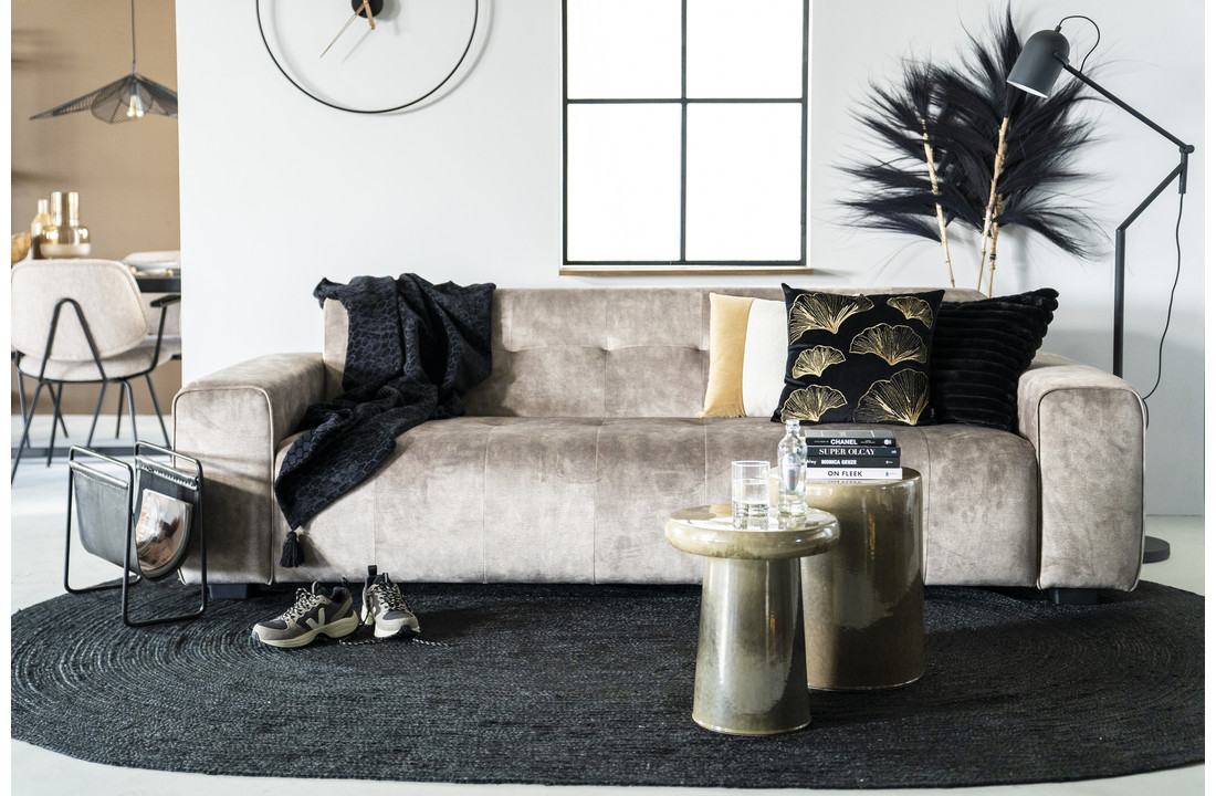 Bijzettafel Glaze - taupe
