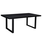 Zwarte eettafel Kala | 200 cm
