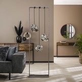 Vloerlamp | Little Rock Chroom wikkel | 3L