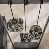 Vloerlamp | Little Rock Chroom wikkel | 3L