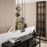 Hanglamp | Little Rock Chroom getrapt | 5L