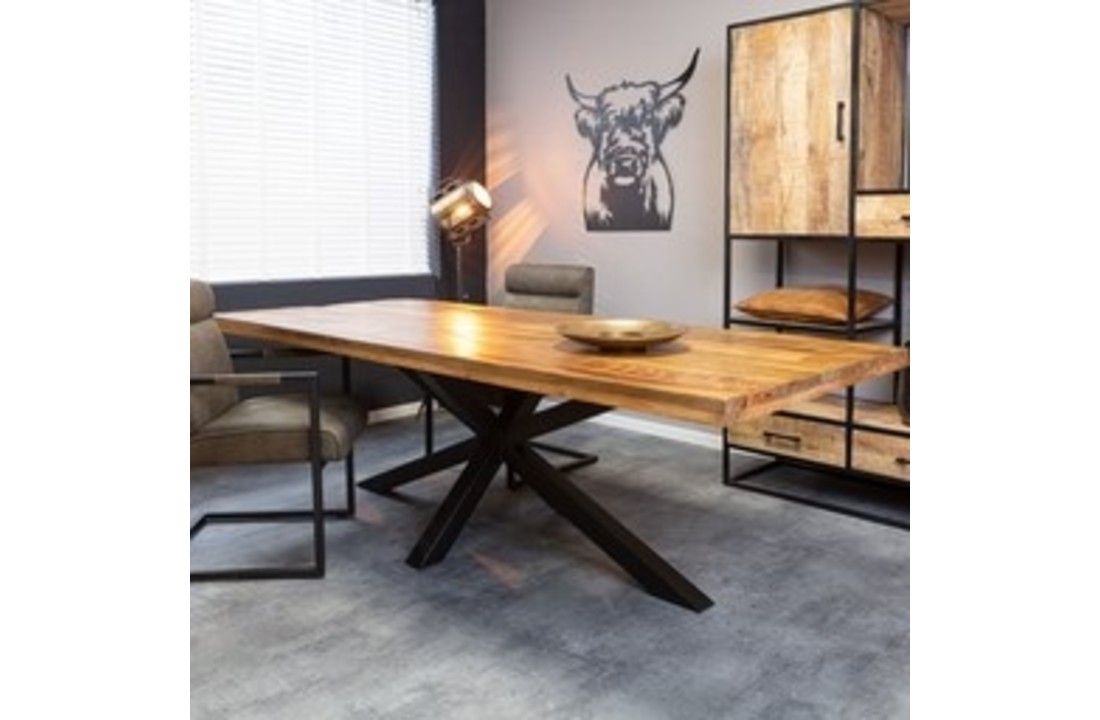 Eettafel Denver 180 cm | Rechthoek | Matrixpoot