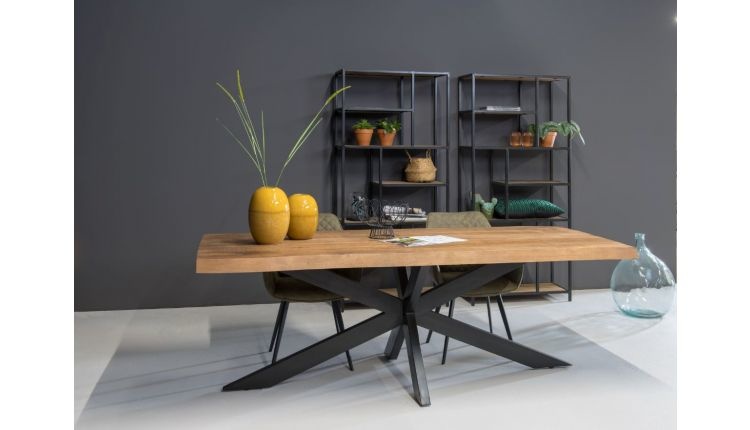 Tree top eettafel Sturdy mangohout | 220 cm