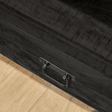 Zwart tv meubel Britt Black met lades | 100 cm