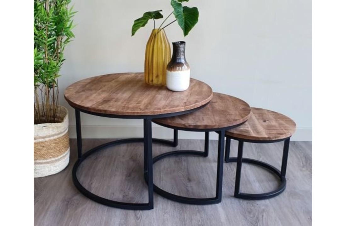 Salontafel set Jerrel | Set van drie