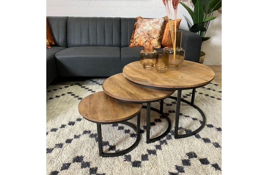 Salontafel set Jerrel | Set van drie