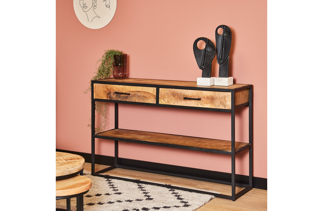 Sidetable Denver 120 cm | Met lades