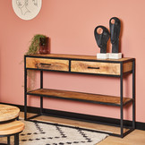 Sidetable Denver 120 cm | Met lades