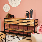 Dressoir Denver 160 cm | Zes lades