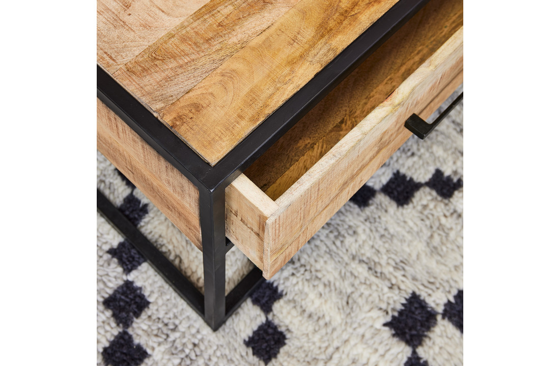 Salontafel Denver met 2 lades | Mangohout