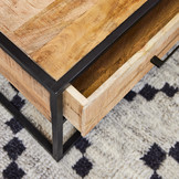 Salontafel Denver met 2 lades | Mangohout