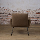 Teddy fauteuil Dante | Donkerbruin
