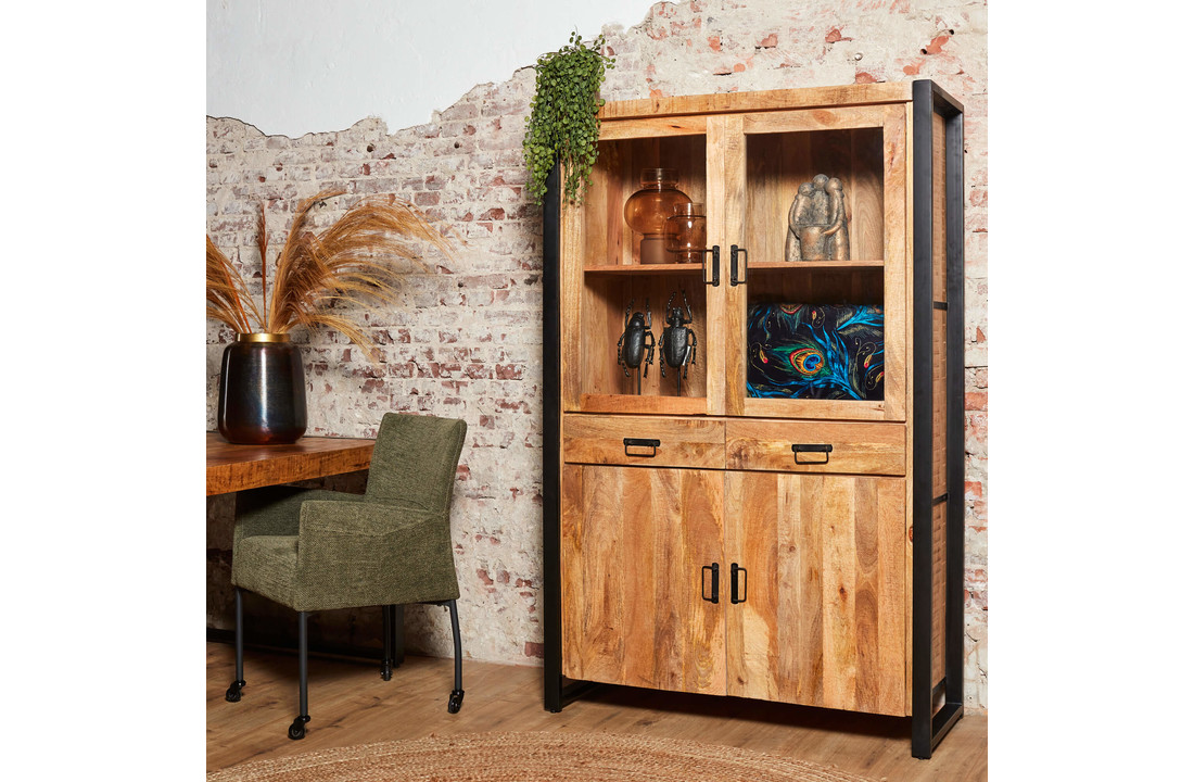 Vitrinekast Britt | 115 cm