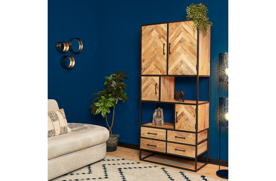 Vakkenkast Arlington | 90 cm