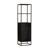 Boekenkast Denver Black | 1 deur