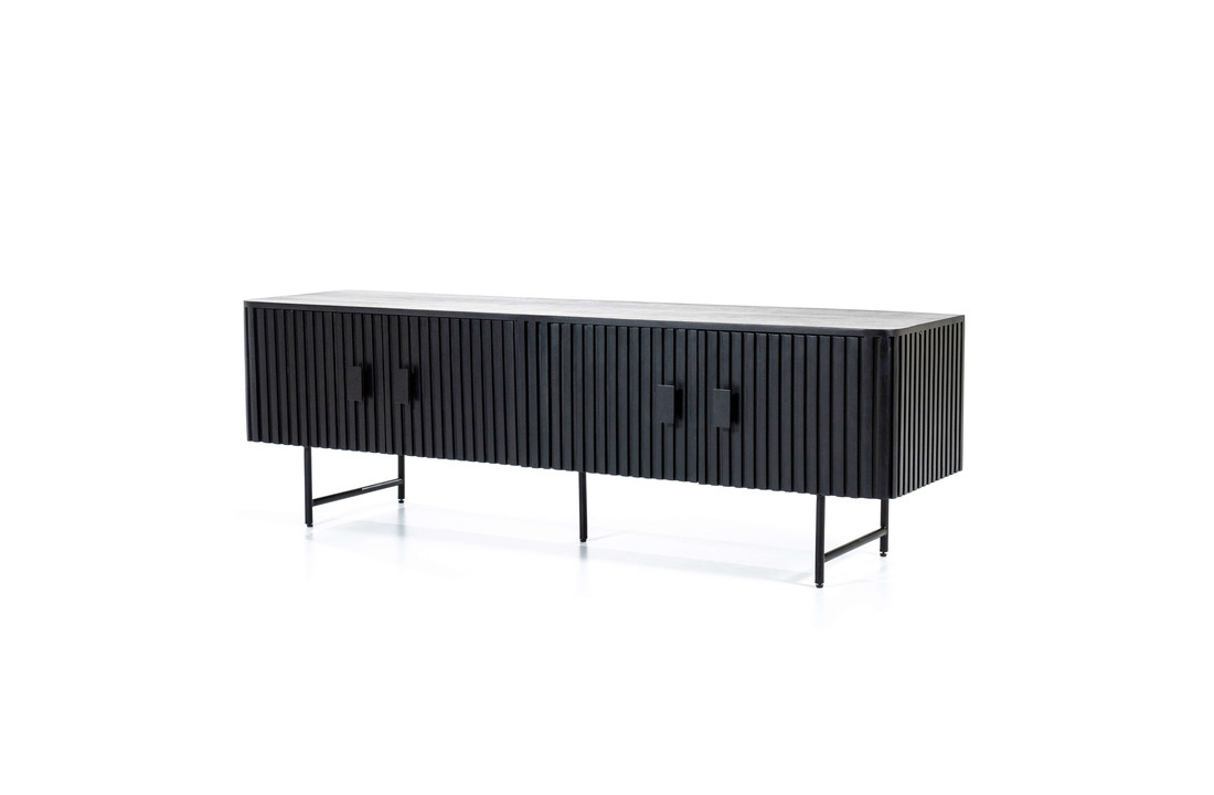 Tv meubel Remi zwart | 170 cm