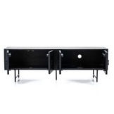 Tv meubel Remi zwart | 170 cm