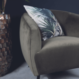 Velvet fauteuil Vinn | Green