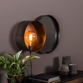 Wandlamp Charger met spiegel