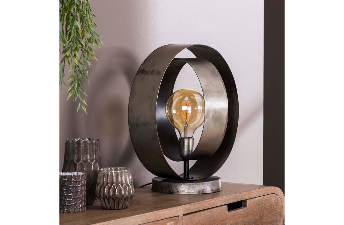 Tafellamp Rotar | Oud zilver