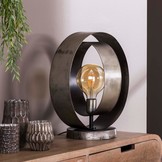 Tafellamp Rotar | Oud zilver