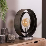 Tafellamp Rotar | Oud zilver