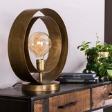 Tafellamp Rotar | Oud goud