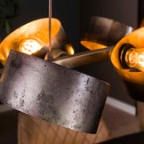 Hanglamp Rotar 8L | Oud zilver