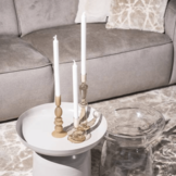 Aurora kandelaars | Set van drie - beige