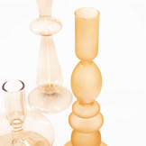 Aurora kandelaars | Set van drie - peach