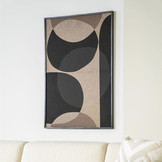 Wandpaneel Ato large - black