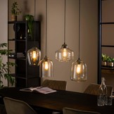 Glazen hanglamp Mix Clear XL | 4L