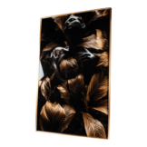 Schilderij Golden leaves