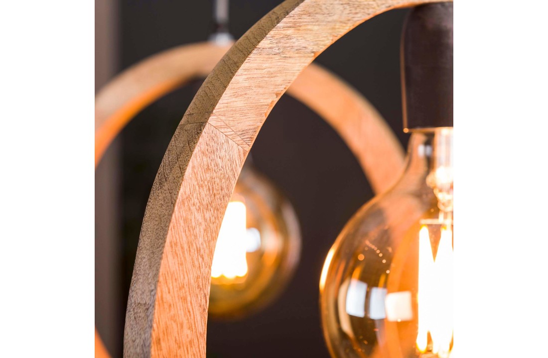 Hanglamp Round Wood | 3L