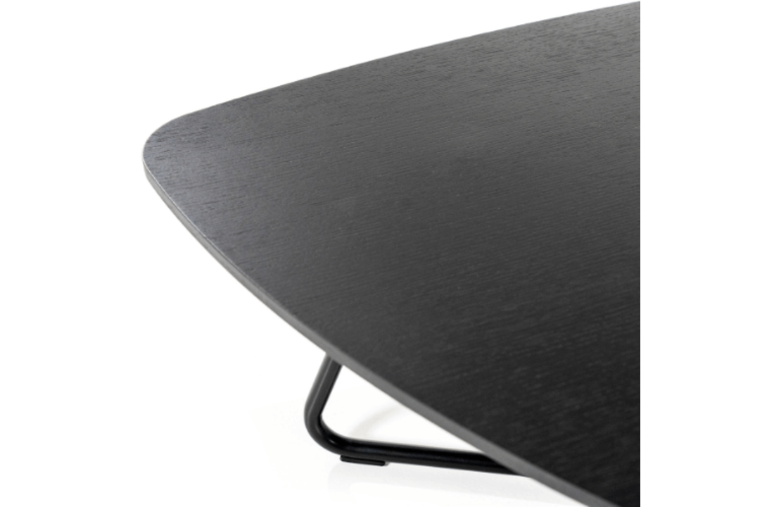 Salontafel Moos 85x95 - zwart