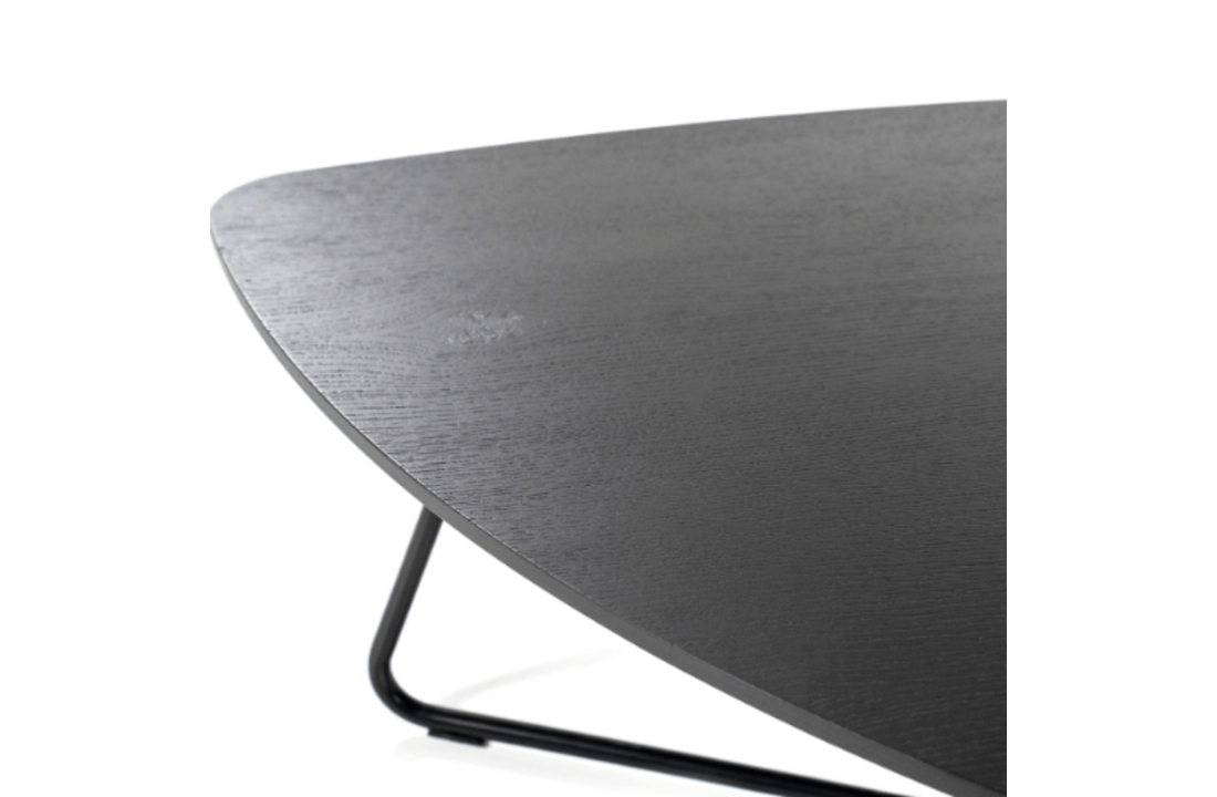 Salontafel Moos 75x85 - zwart
