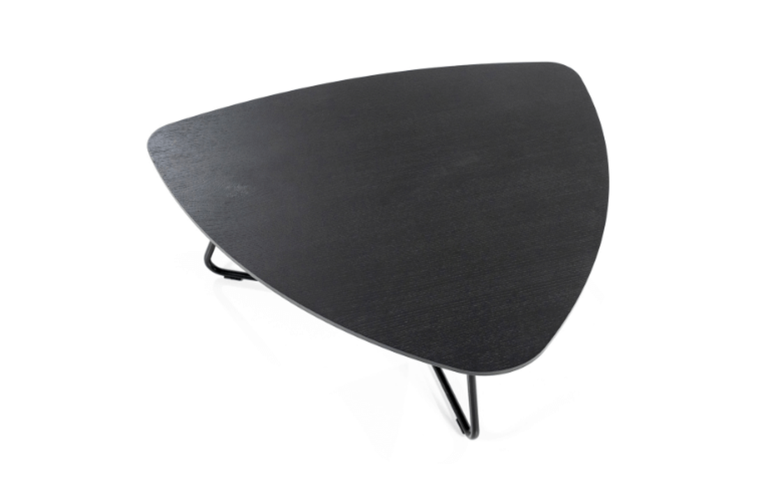 Salontafel Moos 75x85 - zwart