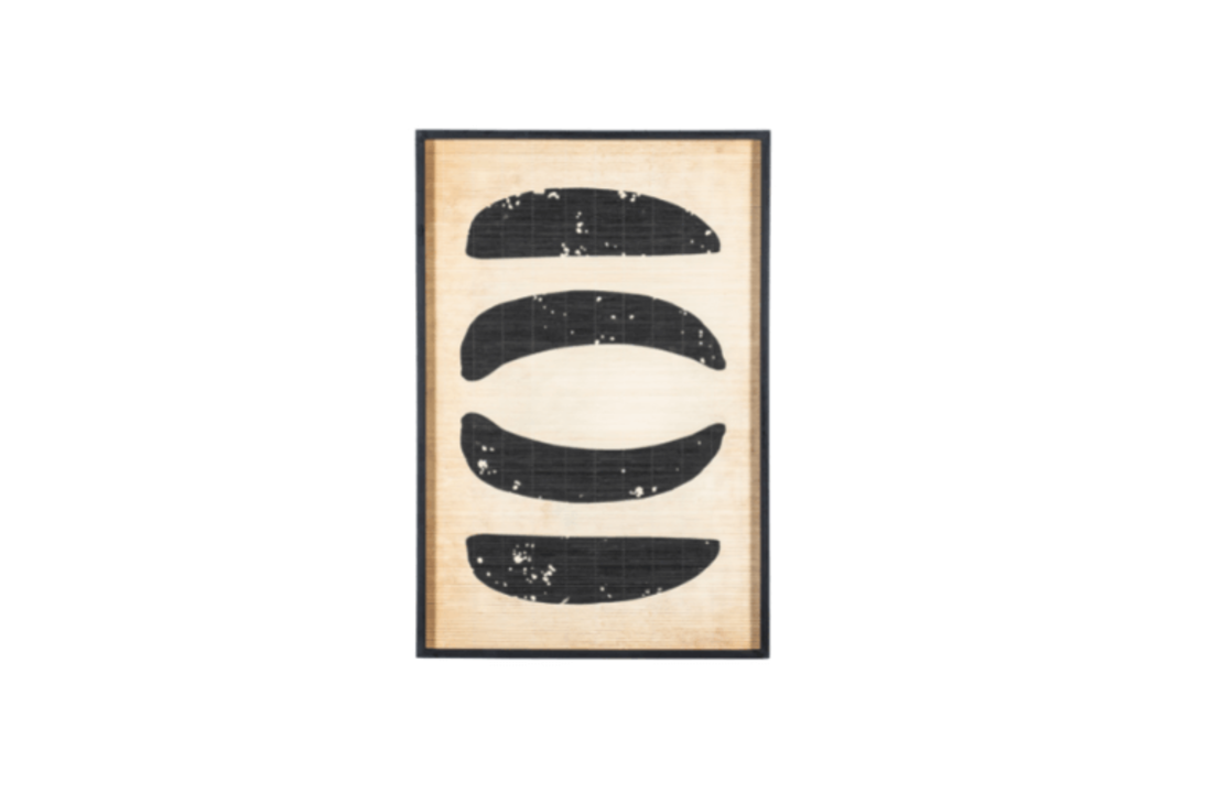 Wandpaneel Kyoto small - black