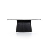 Eettafel Aron ovaal 200x110 - zwart