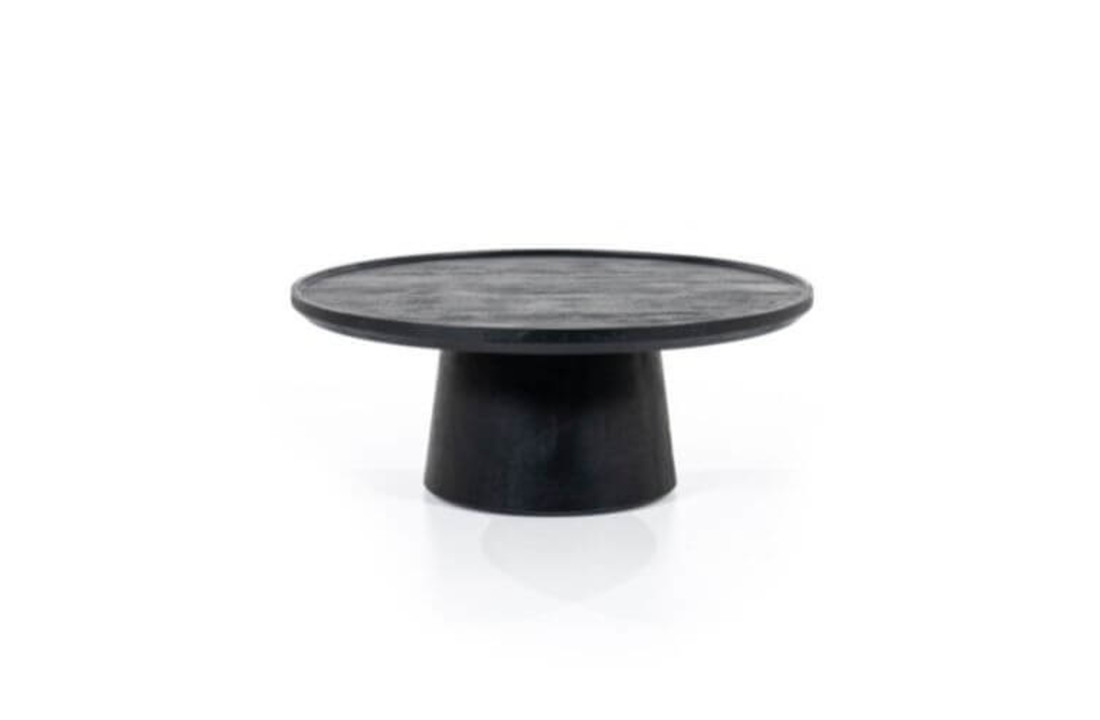 Salontafel Ron 80x32 - zwart