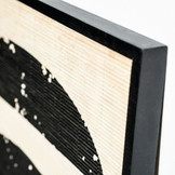 Wandpaneel Kyoto large - black