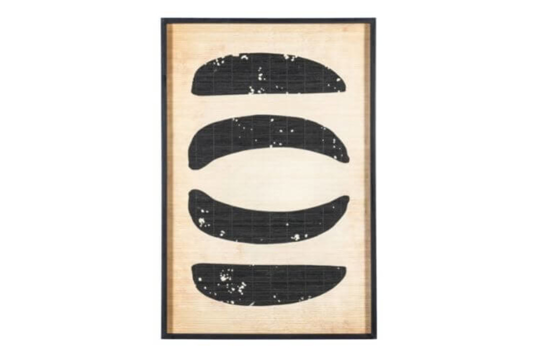 Wandpaneel Kyoto large - black