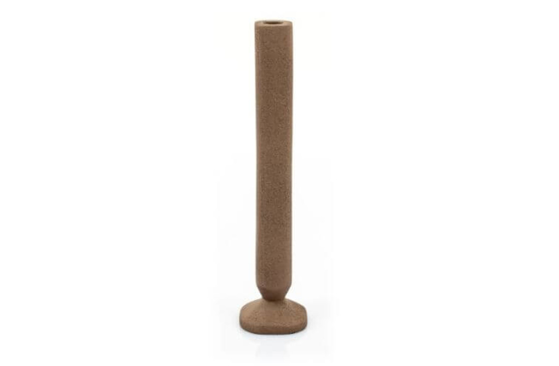 Kaarsenhouder Squand large - brown