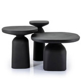 Bijzettafel Squand large - black