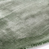 Vloerkleed Muze round - green