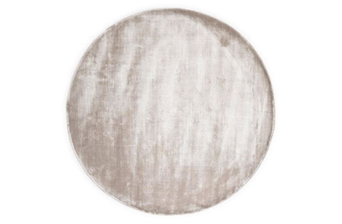 Vloerkleed Muze round - grey